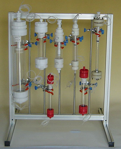 层析柱座架-台式层析柱架-台式不锈钢制层析柱架