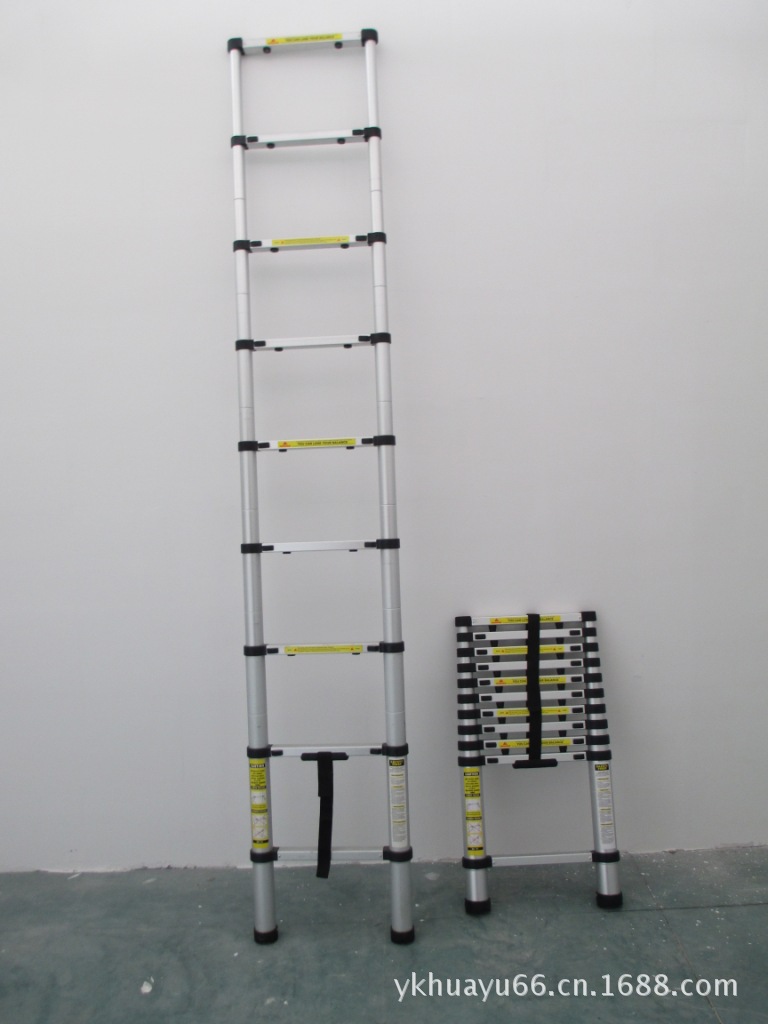 永康铝合金伸缩梯 单梯 双梯 人字梯 en131 gs认证 铝合金梯子