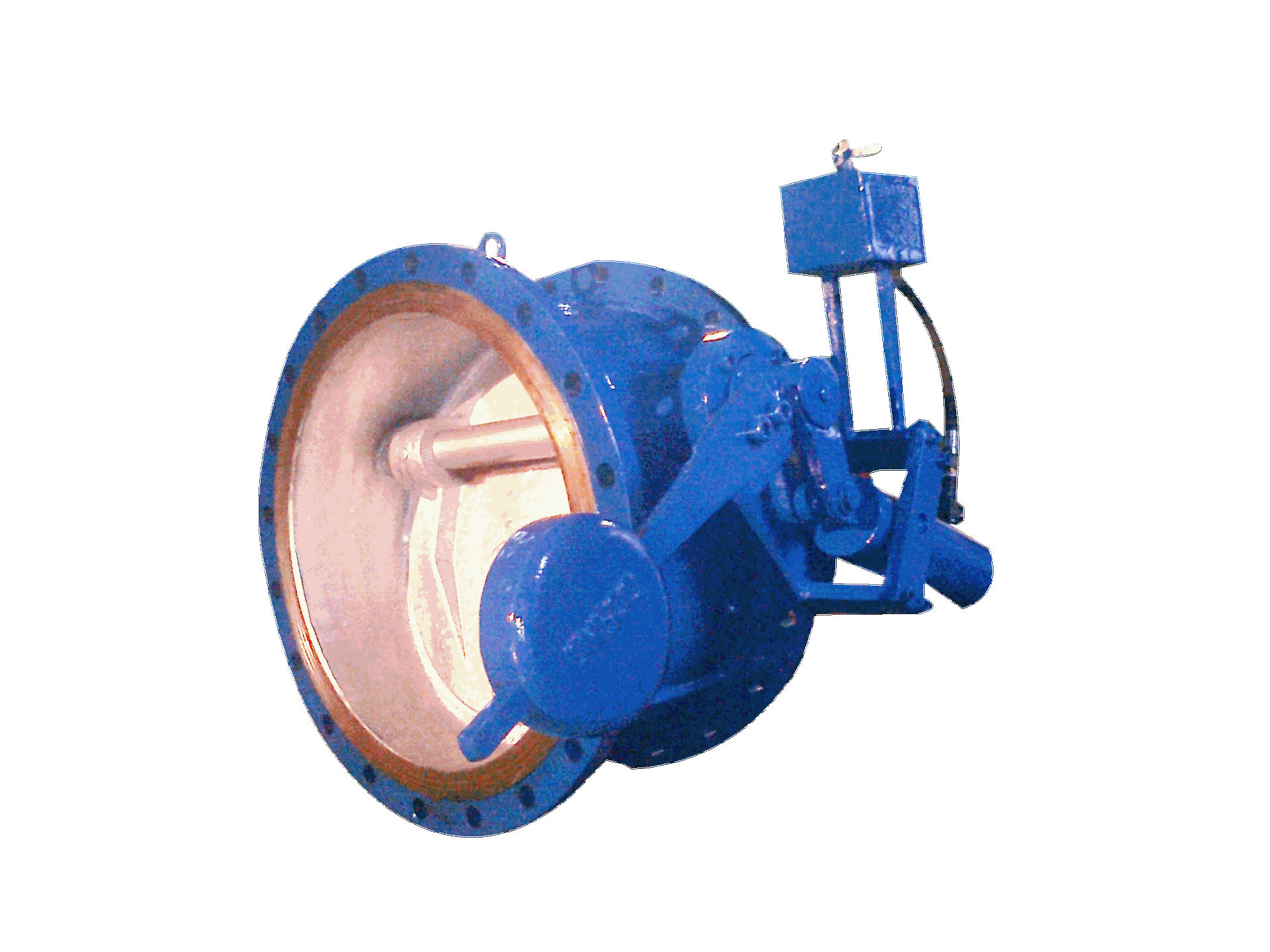 液压缓闭蝶型止回阀hxh47h