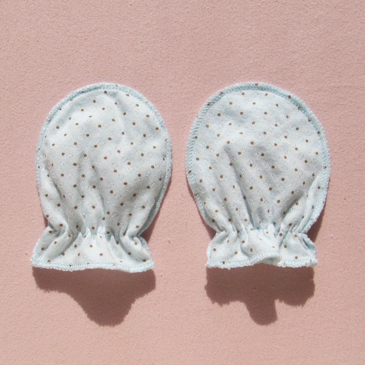 快乐逗品牌 婴儿防抓护手套 新生儿手套 厂家 独立包装 低价