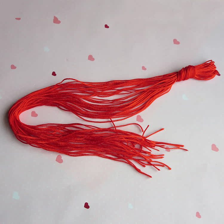  font color=red></p></a>红线 /font>红绳 吊坠线项链编织红绳 特价批发一元