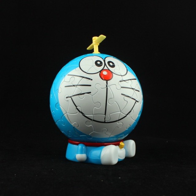 doraemon多啦a梦公仔 3d立体拼图竹蜻蜓 机器猫 叮当猫 叮当拼图
