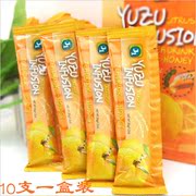 韩国进口 袋装蜂蜜柚子茶 进口零食批发28盒/箱 冲调饮品食品批发