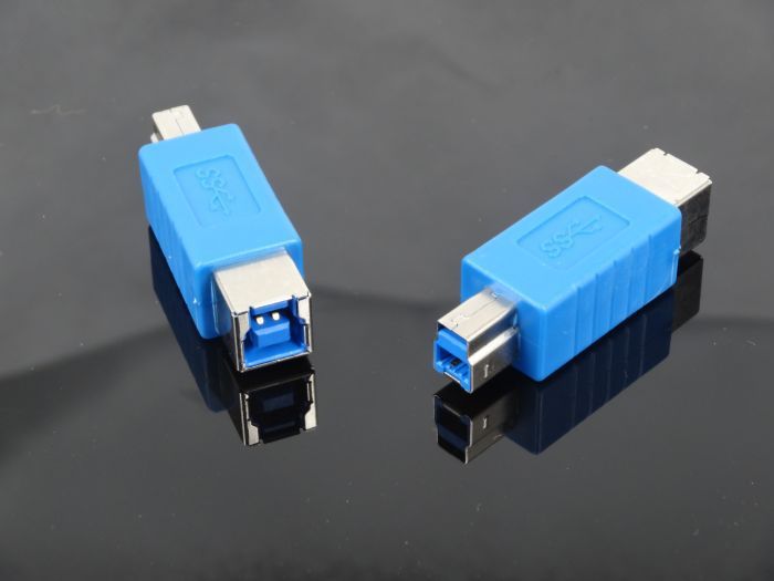 usb b公转b母高速usb3.0打印机传输转接头转换器延长驳接头连接器