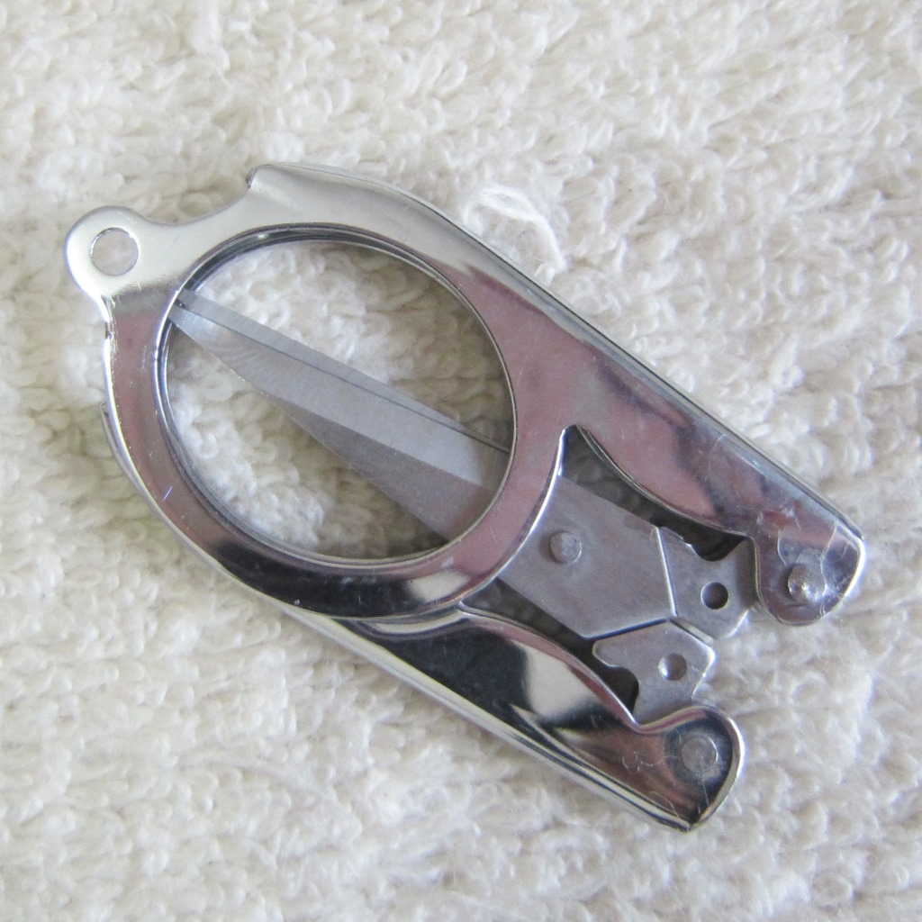 金达日美5018旅行剪刀不锈钢折叠剪刀办公学生剪纸剪刀实用小礼品