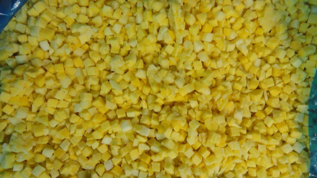 2015新季厂家直销冷冻芒果丁速冻芒果丁冷冻