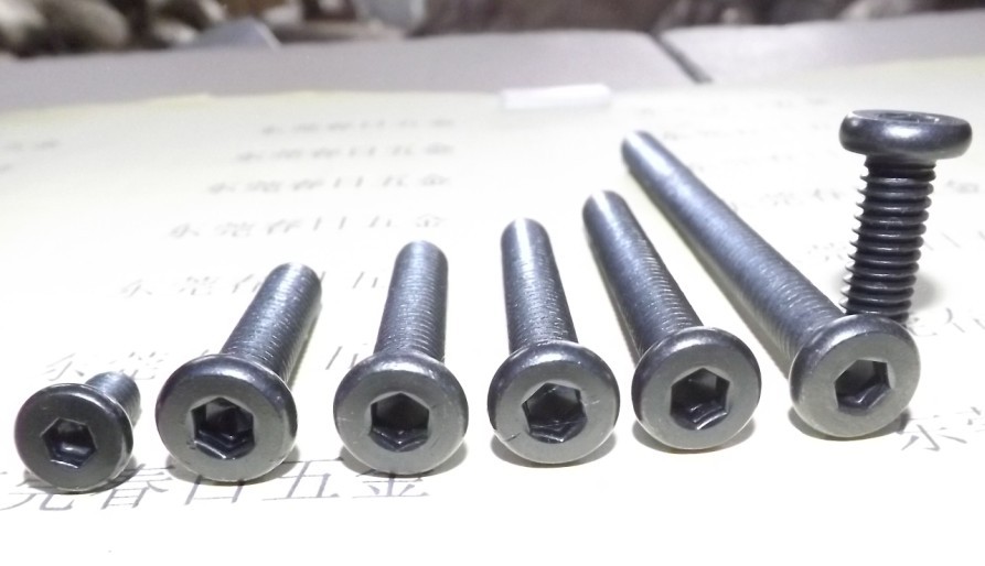 英制美制1/4-205/16-183/8-164厘花4/5厘花平头内六角螺杆