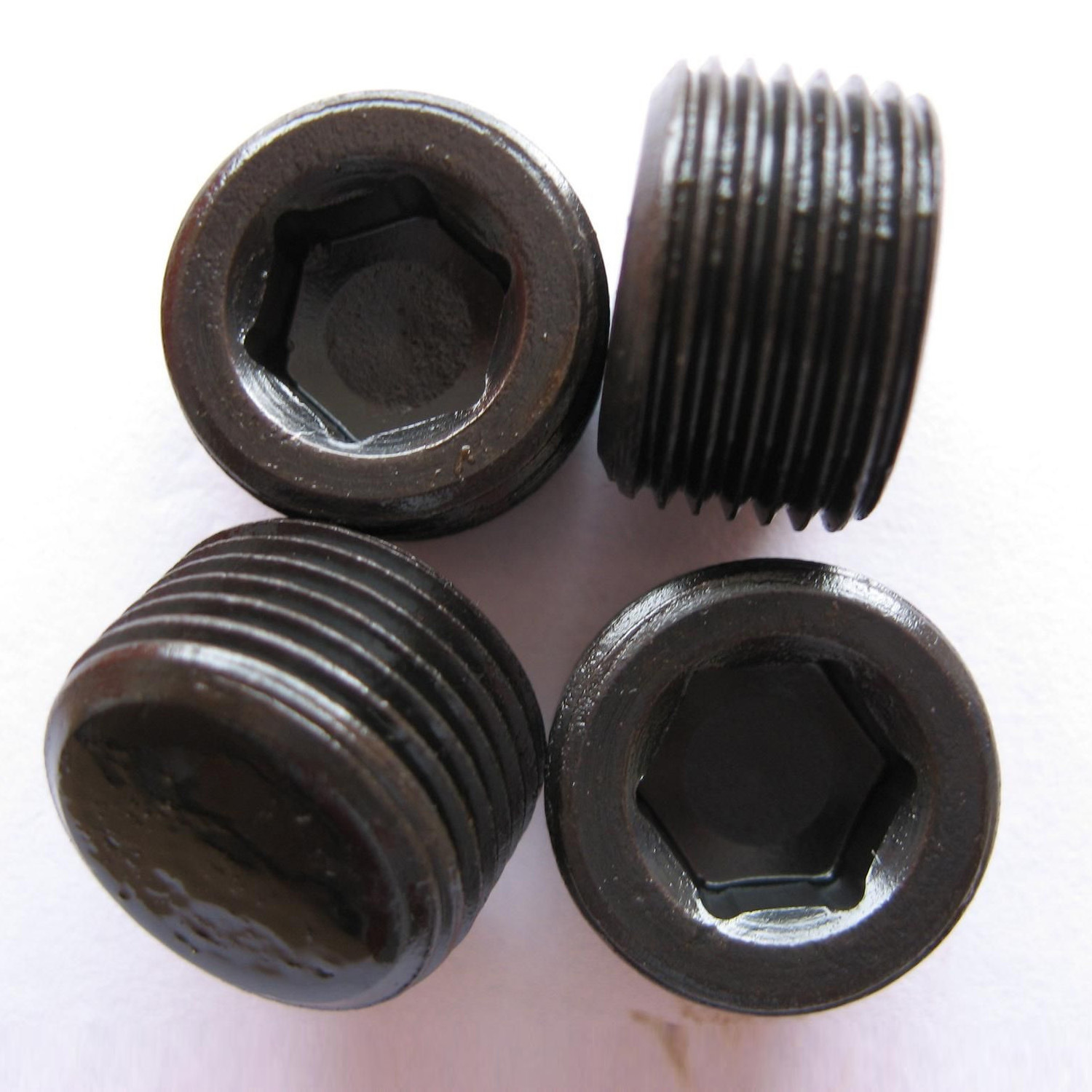 12.9级喉塞 油塞 油堵 堵头 螺塞 美制英制喉塞 螺塞 内六角螺塞