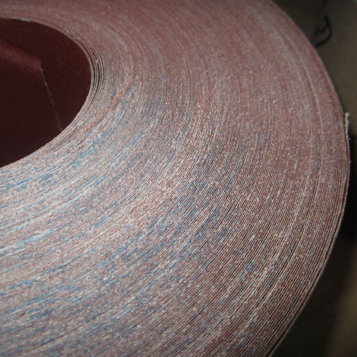 4寸jb-5砂布卷tj113手撕砂布卷足85米木工家具打磨砂带卷厂家