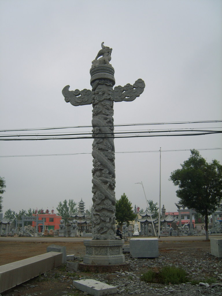 供应广场公园用的景区热卖石头柱子价格