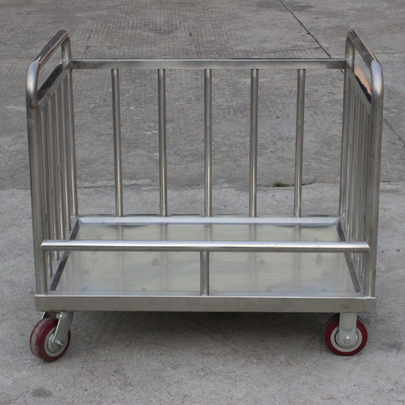 厂家直销 餐台回收车 餐具碗碟回收车 食堂回收车 厨房设备