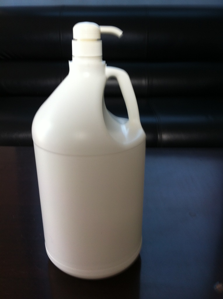 塑料瓶生产厂家 hdpe压缩盖通用包装一加仑瓶3.785升洗手液瓶子