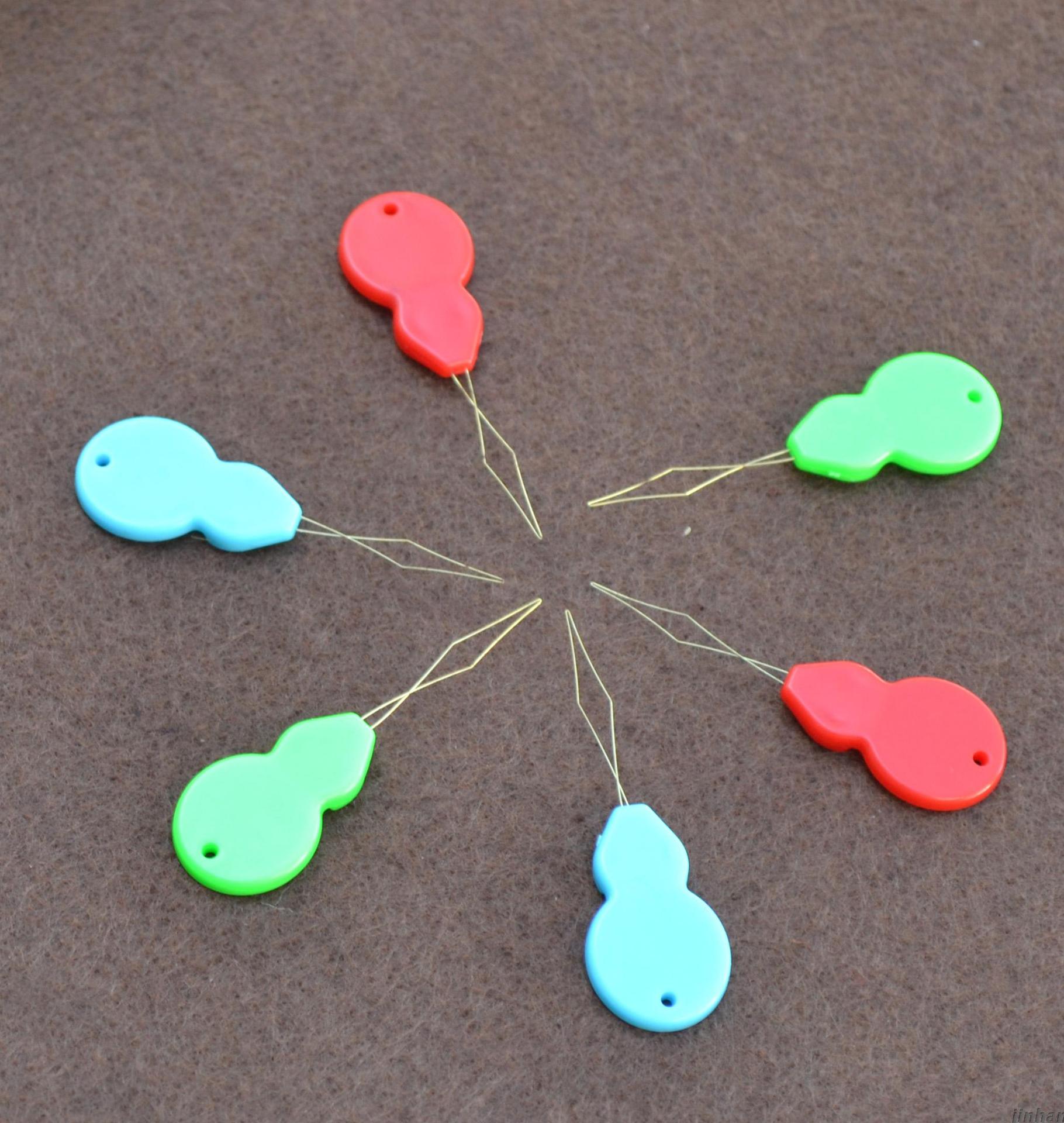 葫芦形穿针引线器 快速穿针器 认针器 穿针器 穿线器 颜色随机