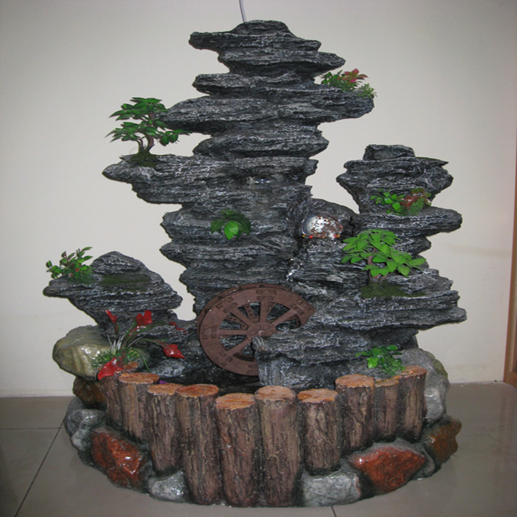 庭院假山盆景 山水盆景 高山流水盆景