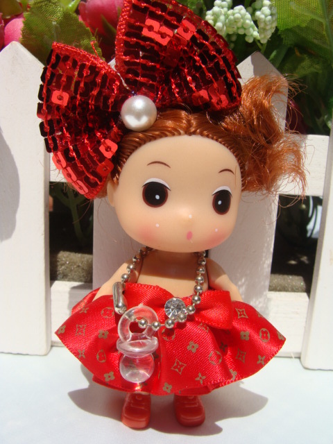 批发8厘米迷糊娃娃挂件 手机挂件饰品 奶-公仔,玩偶,娃娃