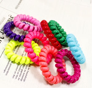 زينة الرأس  A1024 Fashion accessories super elastic hair line to high quality large candy color elastic hair rope