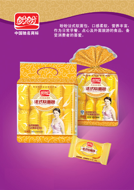 盼盼法式软面包系列