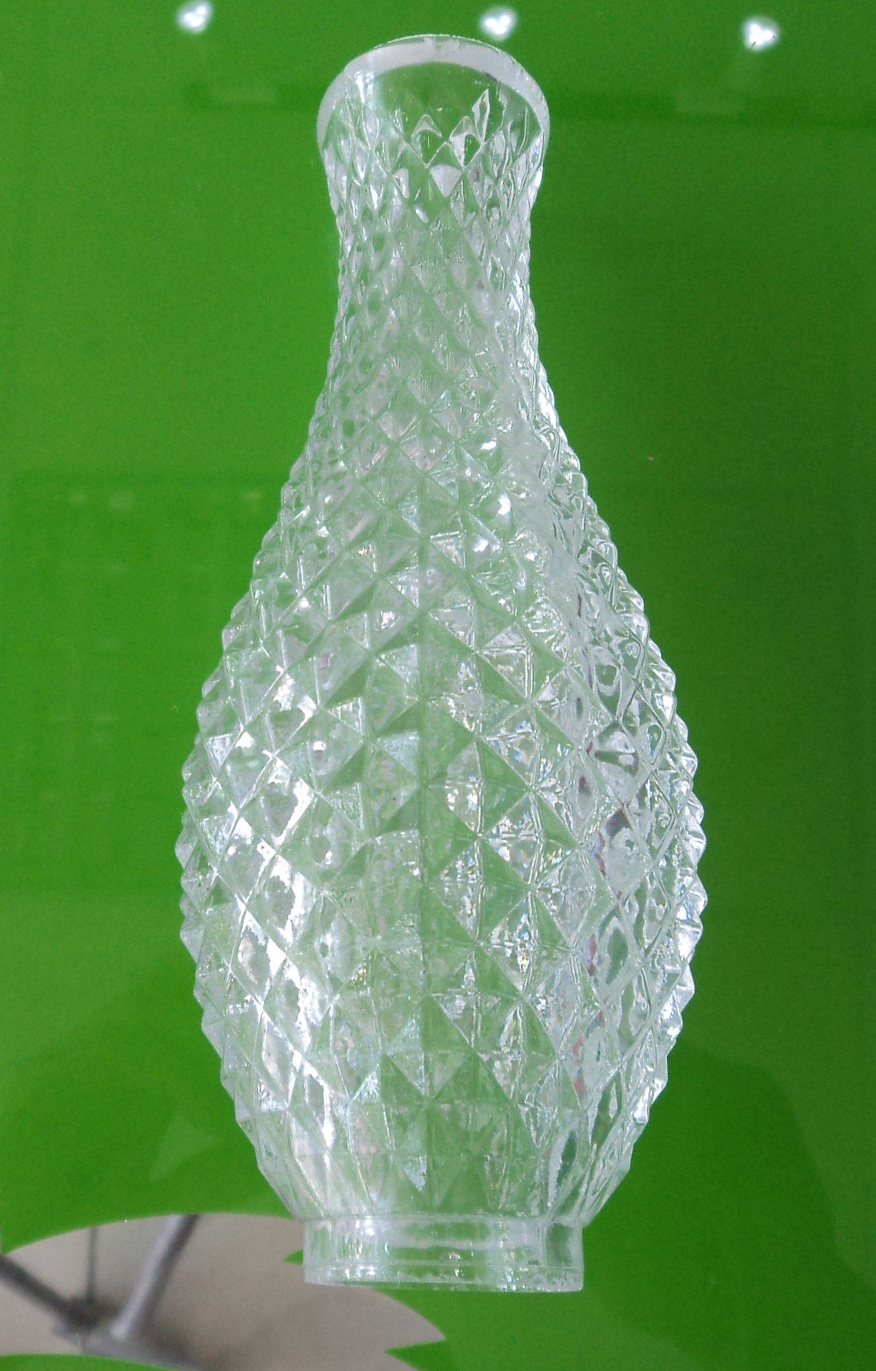 可订制3d灯饰玻璃灯罩玻璃中柱美人鱼钻石台灯柱