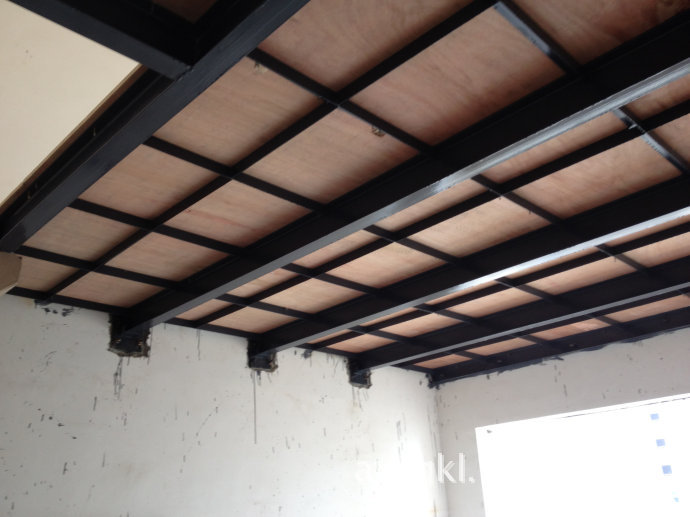 成都钢结构夹层 钢木结构 钢混结构阁楼搭建