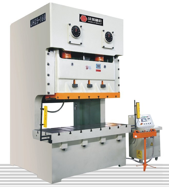 供应上海二锻沃得精机jh25吨冲床开式双点固定台压力机广东总代理
