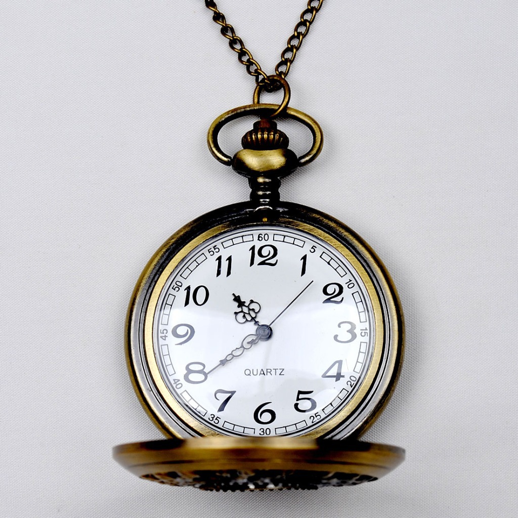 批发多种款式复古怀表 大号古典怀旧宫廷风古铜色表9012