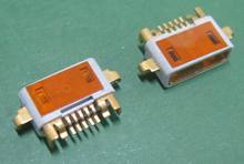 MICRO USB5P母座沉板超短无边 V8母座 小米4/诺基亚/充电连接器