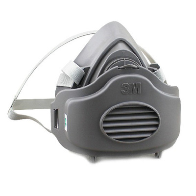 3m 3200防尘面具喷漆防护面罩焊工焊接防尘面具男女350d工业口罩