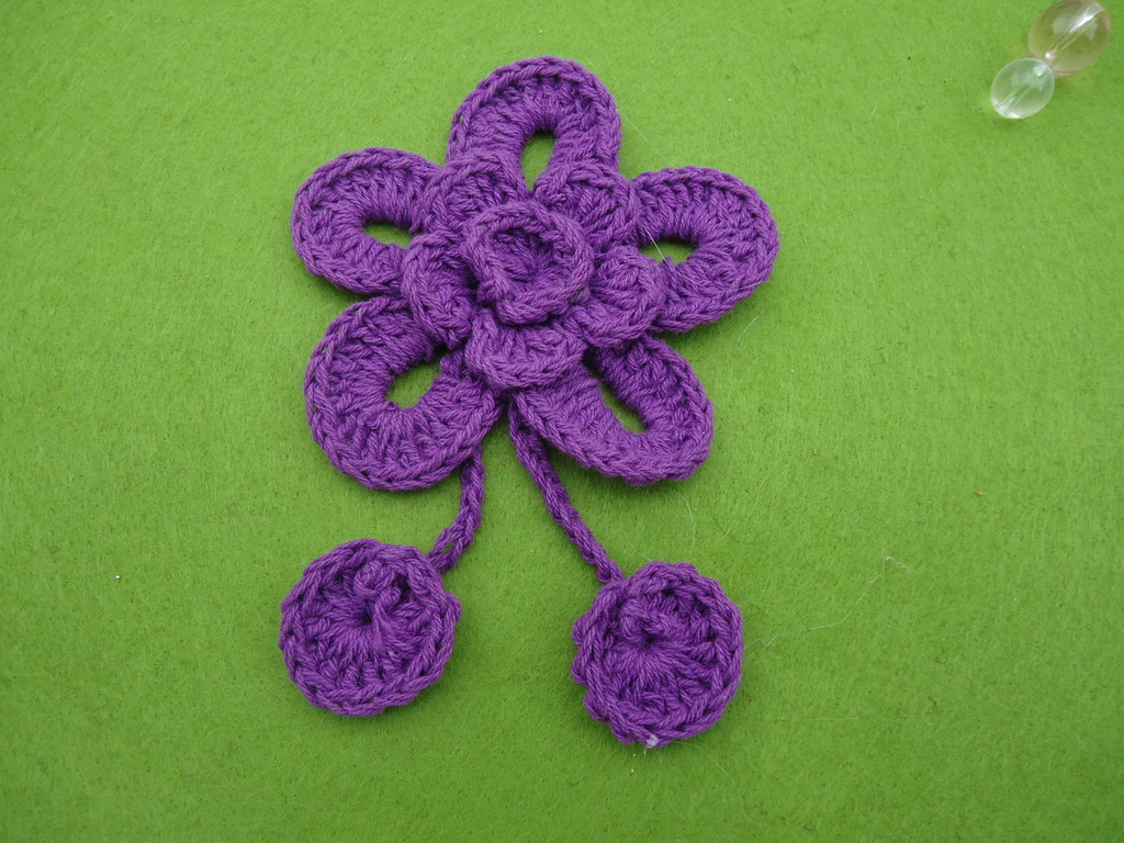 小姨妈的店丶供应棉线花边小花编织花手钩花勾花欢迎来图来样定制