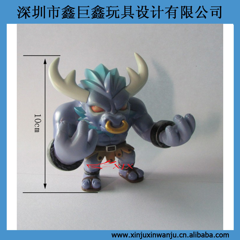 英雄联盟q版 x-891 牛头酋长 lol手办 阿利斯塔公仔玩偶