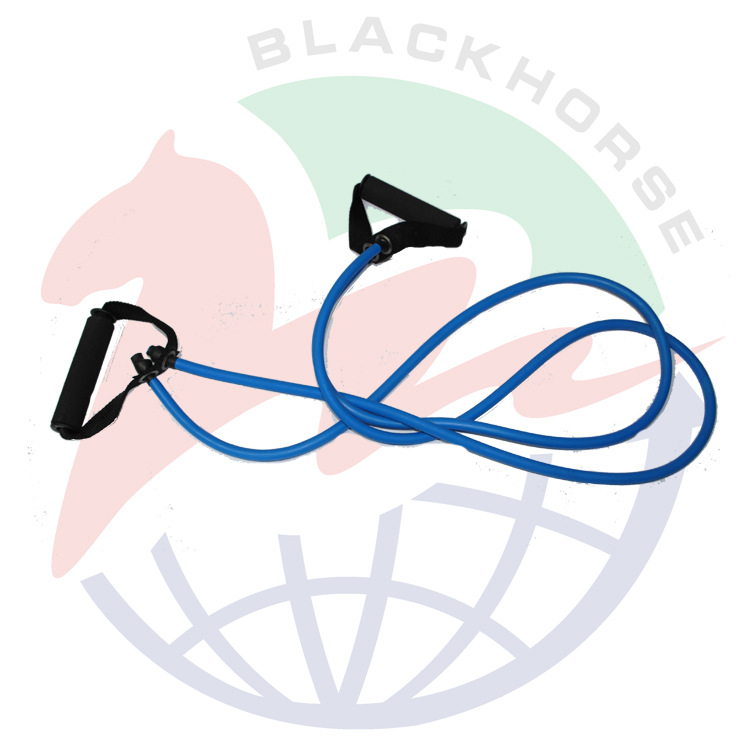 多功能家用双色拉力绳拉力器 一字弹簧拉力器 仰卧起坐脚踏拉力器