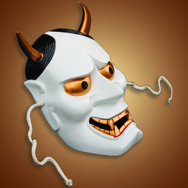 电影主题 精品树脂面具 日本鬼首般若面具 珍藏版般若主题面具