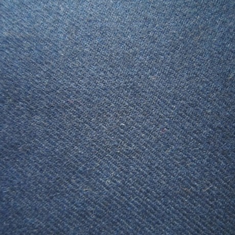 宝蓝色 华达呢 毛纺面料