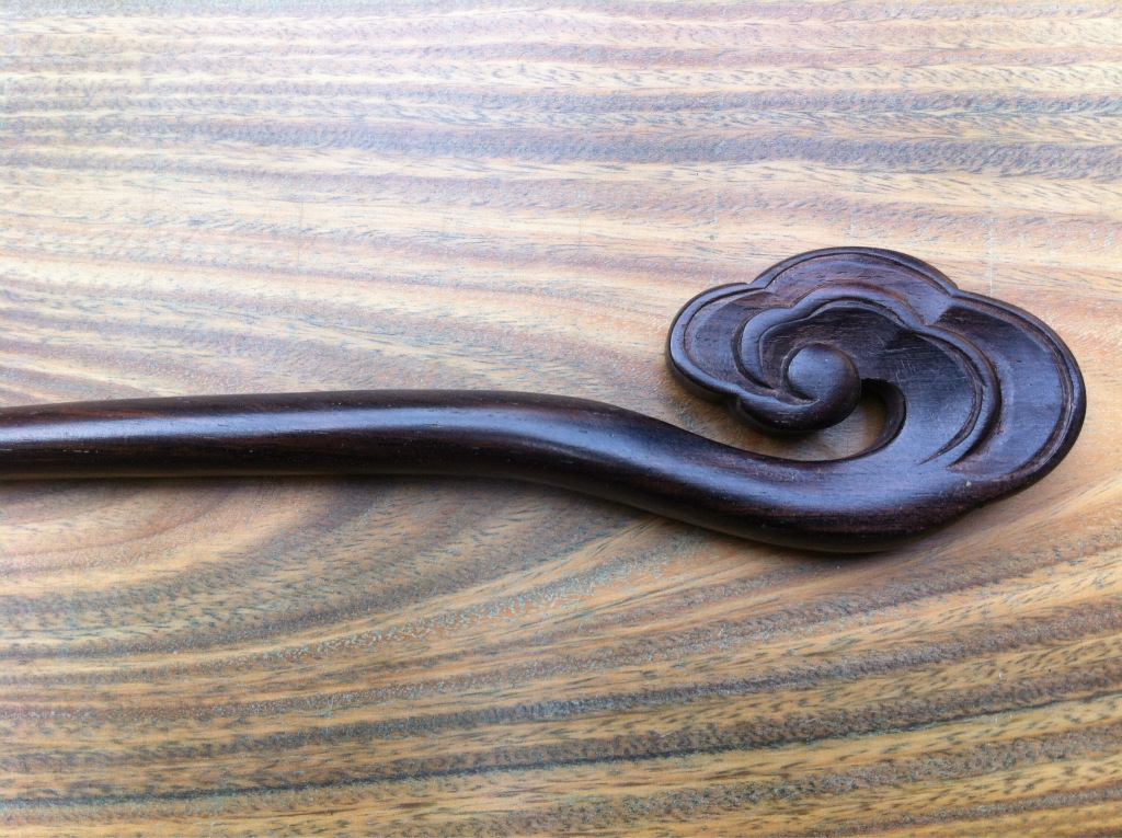 [fz-008]黑檀木发簪,手工雕刻,小额批发,来样定做,厂家直销