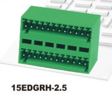 插拔式接线端子 接插件 15EDGRH 2.5