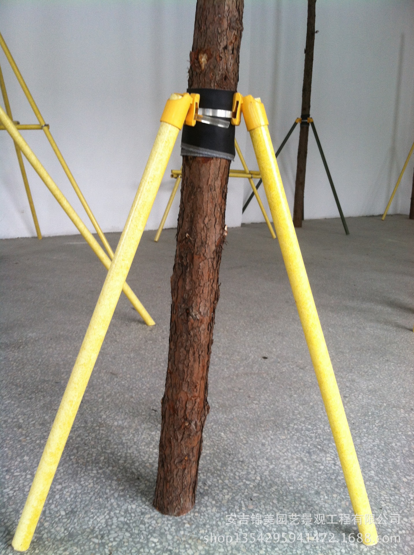 树木支撑树支架树支撑木桩杉木松木杆银杏香樟香蕉椰子树绿化支撑