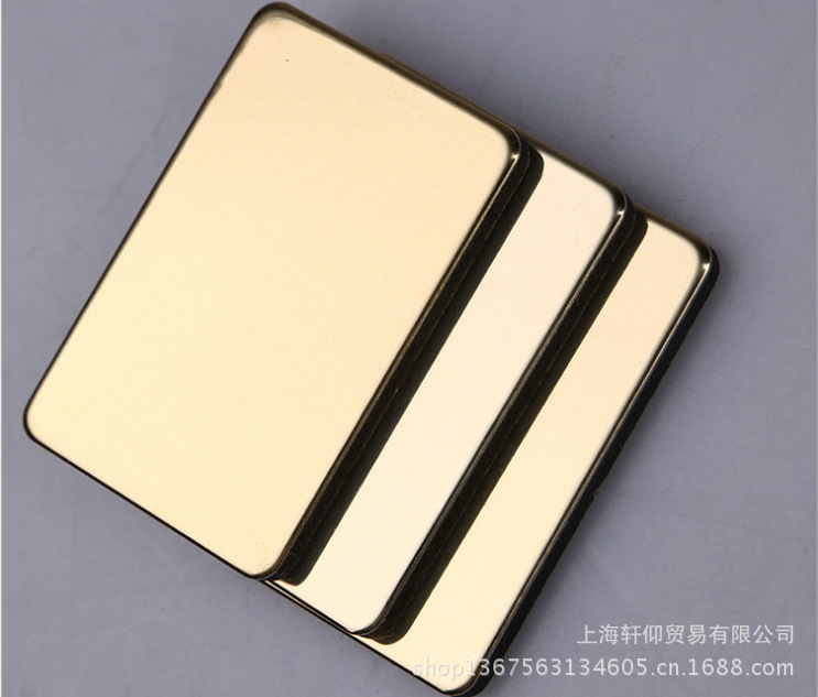 吉祥铝塑板 外墙镜面 内墙高端铝塑板 高光铝塑复合板 金镜银镜