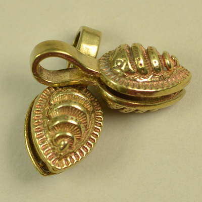 厂家直销 黄铜藏式11mm卡子 星月菩提手工串珠diy饰品配件