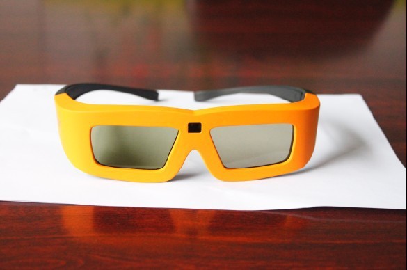 主动式电影院3d眼镜 带电池的快门式3d眼镜 兼容全球主动式系统