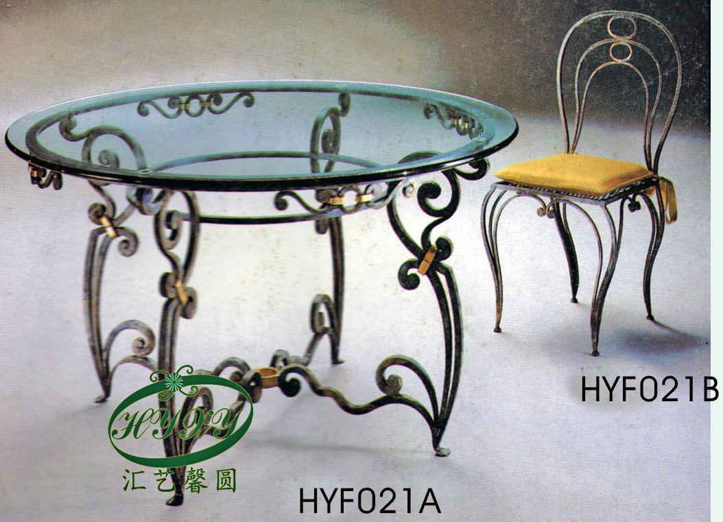 欧式铁艺家具茶几锻打室内外茶几供应户外阳台休闲小边桌茶几