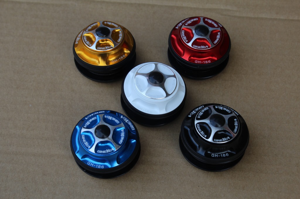 gineyea景晔山地车碗组自行车碗组44mm内置车头碗组186彩色