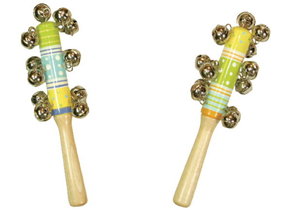 益智早教玩具 木本色13棒铃 奥尔夫打击乐器儿童教具 生产批发