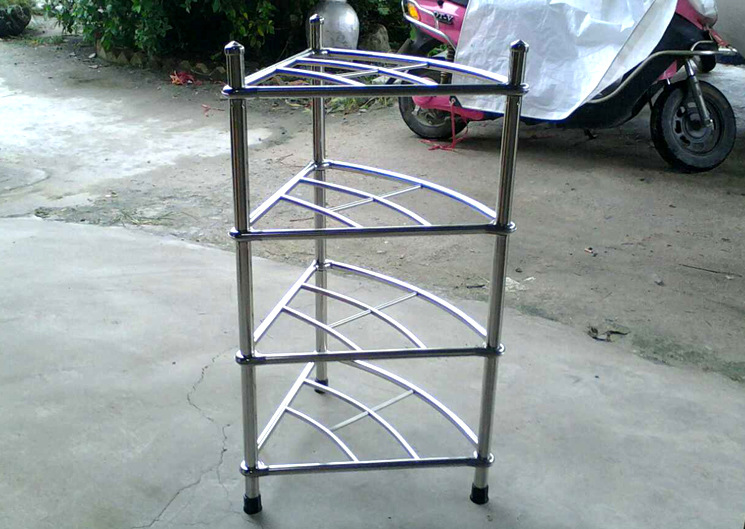 厂家90度不锈钢三角架不锈钢转角架不锈钢四层脸盆架