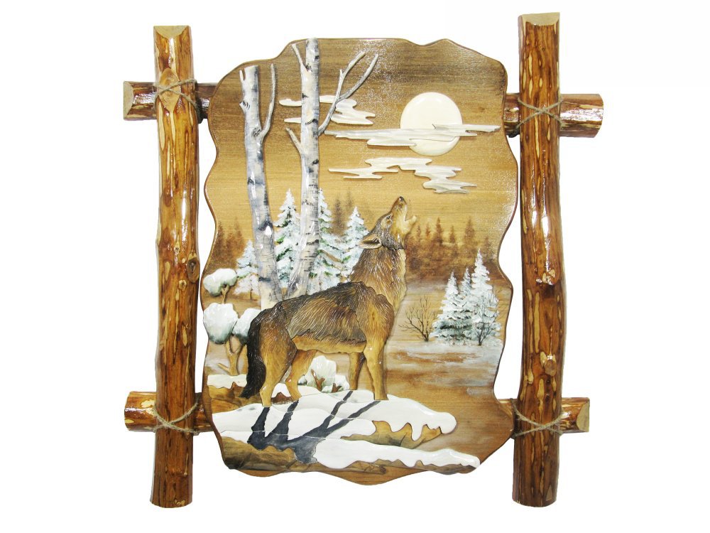 厂家直销实木挂画 木雕画艺术品手工雕刻木