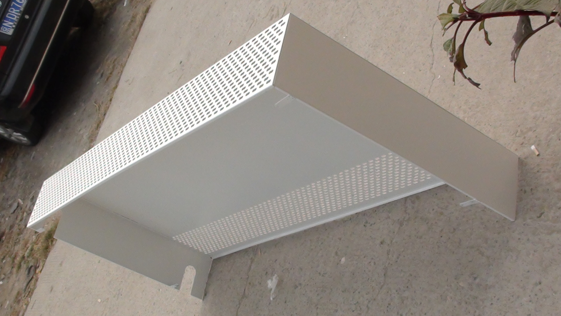 家装工装铝板折冲孔花式暖气罩