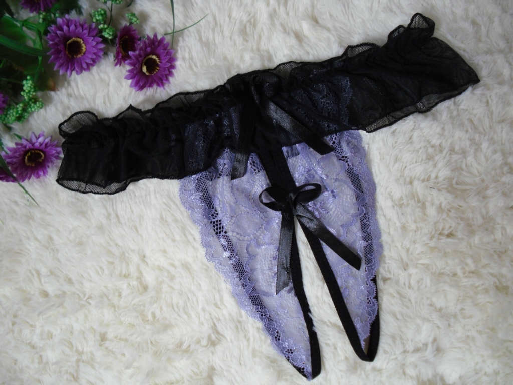 厂家直销批发女式情趣开裆裤性感内衣性感t裤5229-文胸