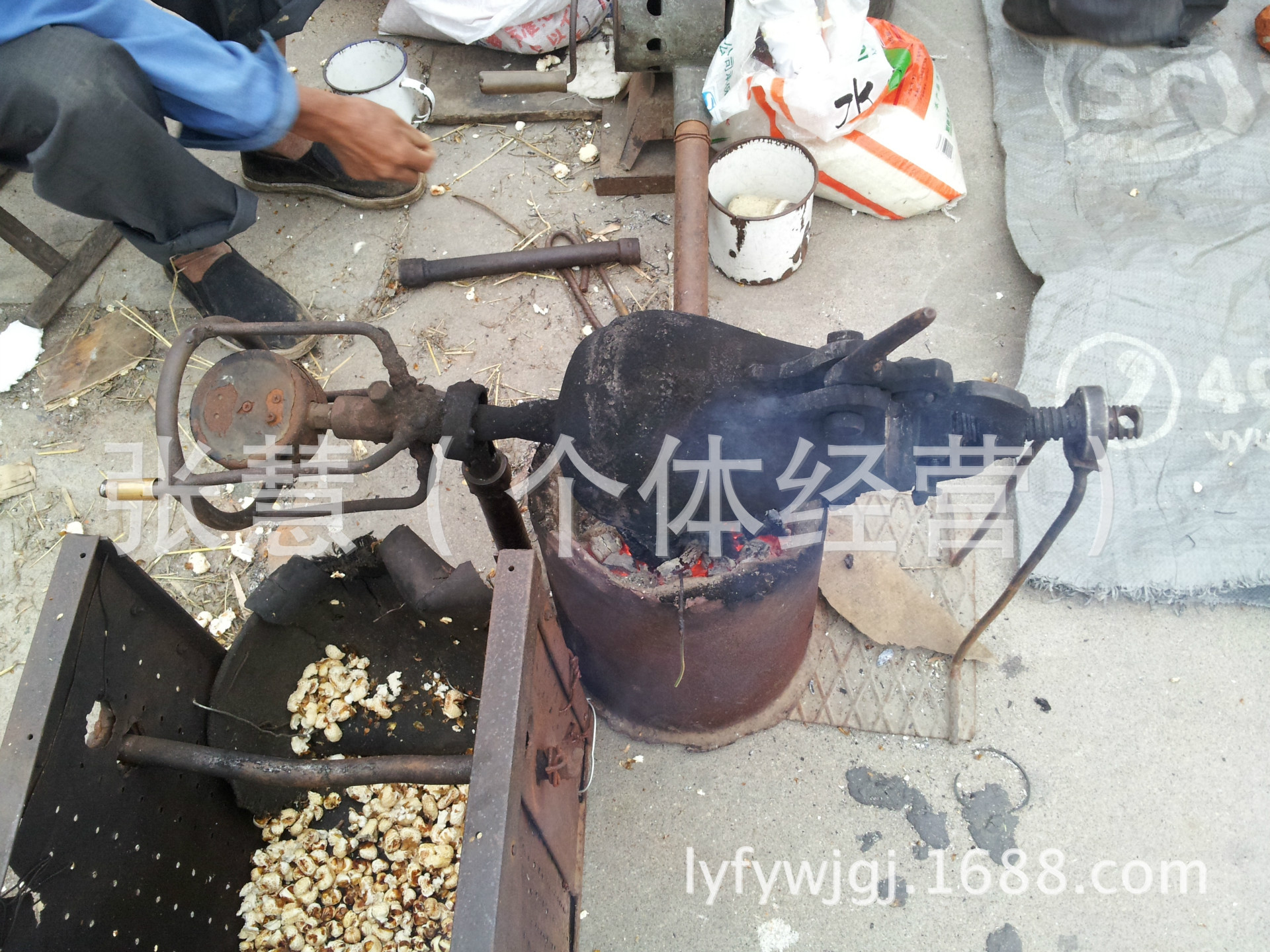 供应爆米花机 老式火烧爆花机 爆玉米花机 爆花机