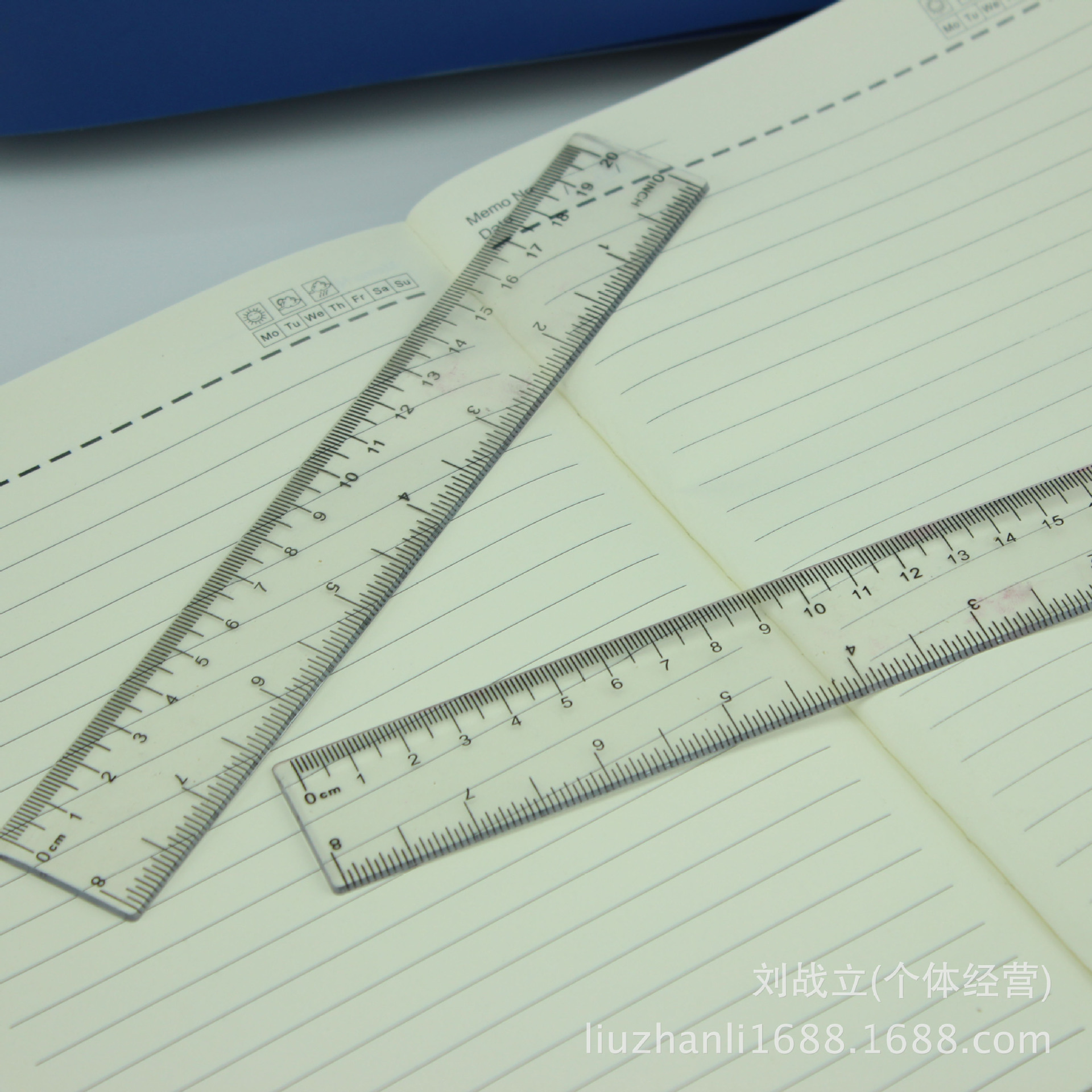 厂家批发尺子 20公分直尺  20厘米直尺  20cm尺子 文具套尺