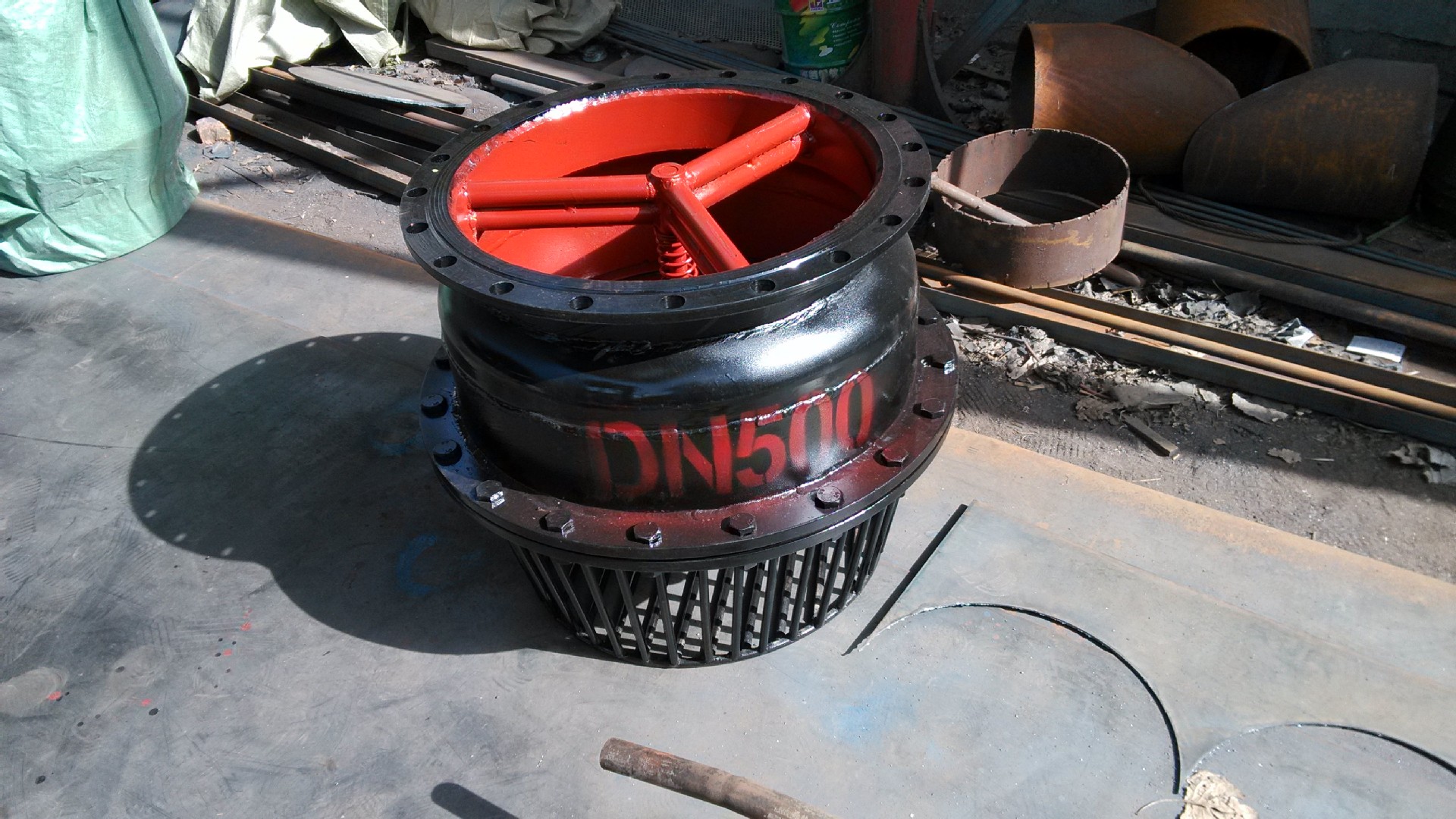 底阀 钢制底阀 h42x-2.5 dn500 厂家直销 质优价美