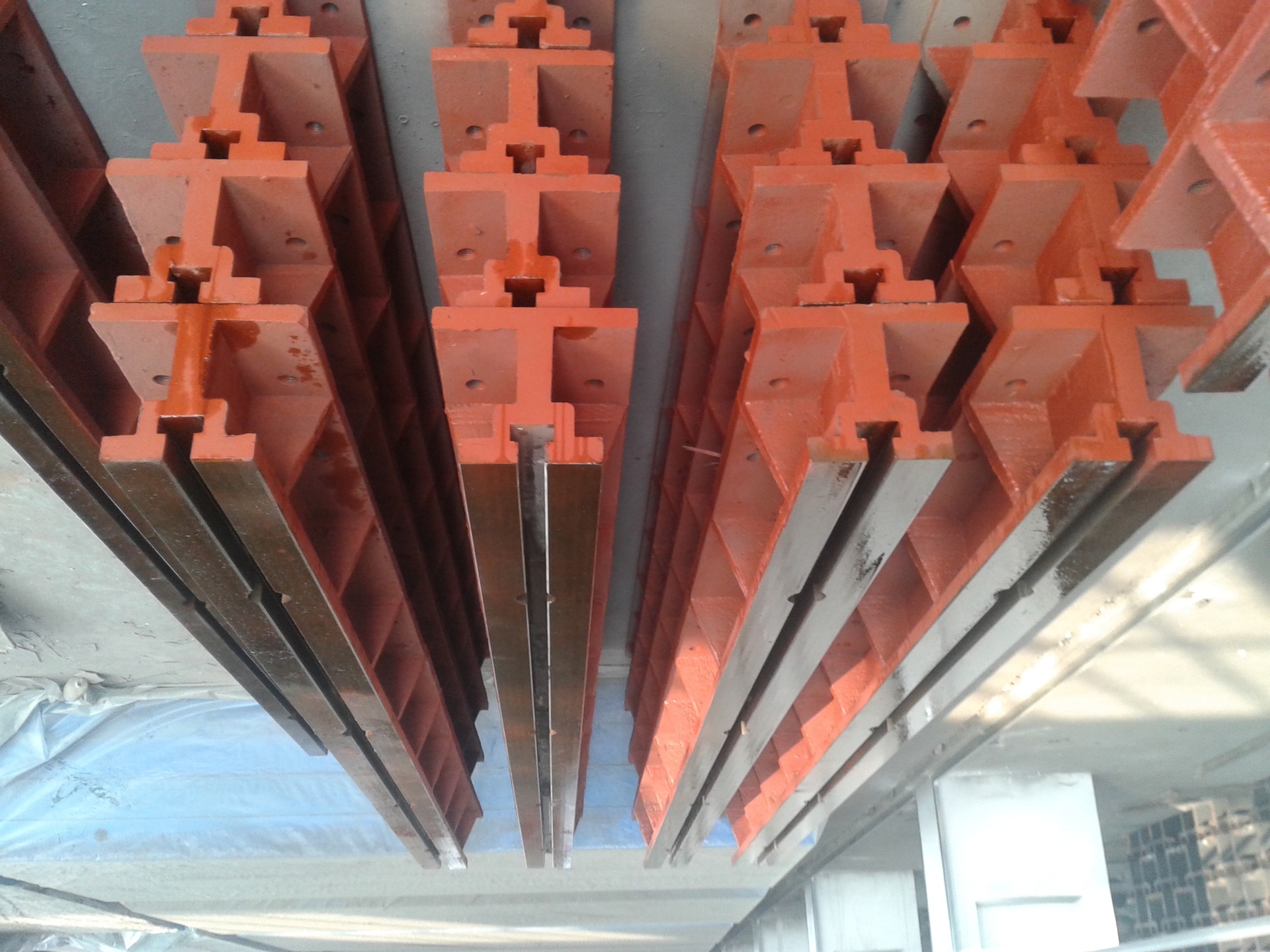 铸铁单槽地轨1000-6000双槽地轨t型槽地轨地梁型号全厂家定做特威