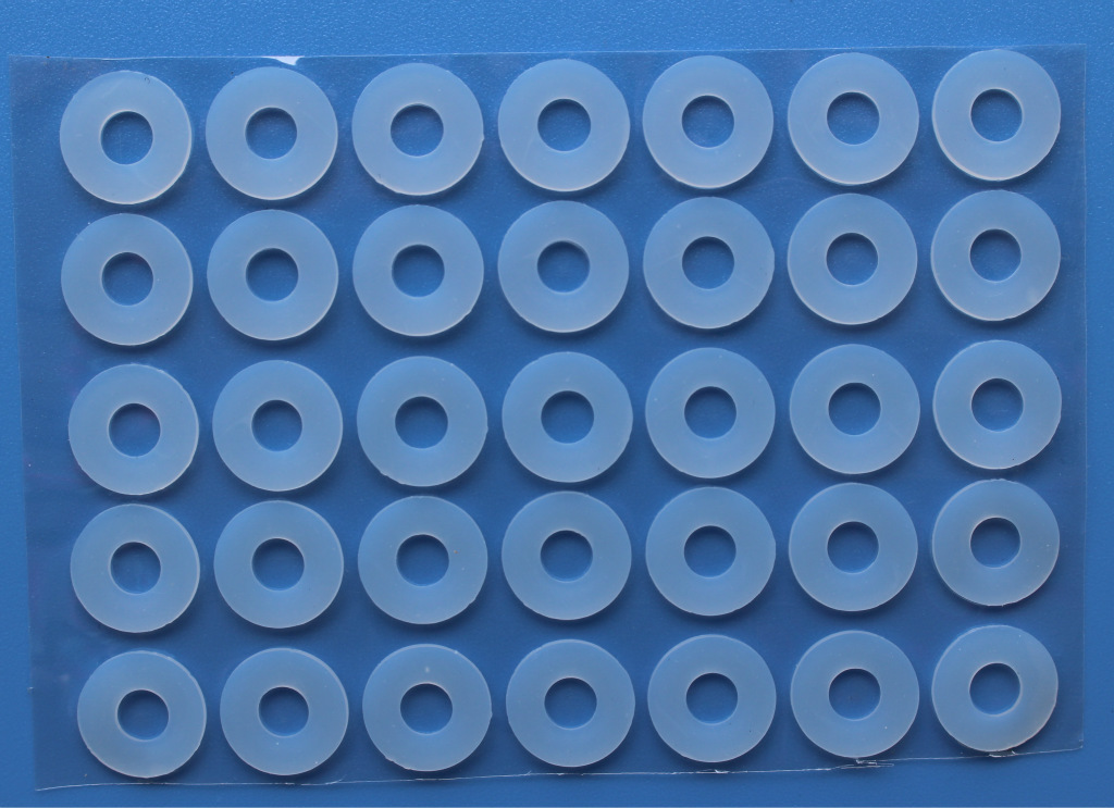 供应高清透硅胶 硅胶垫片 食品硅胶垫